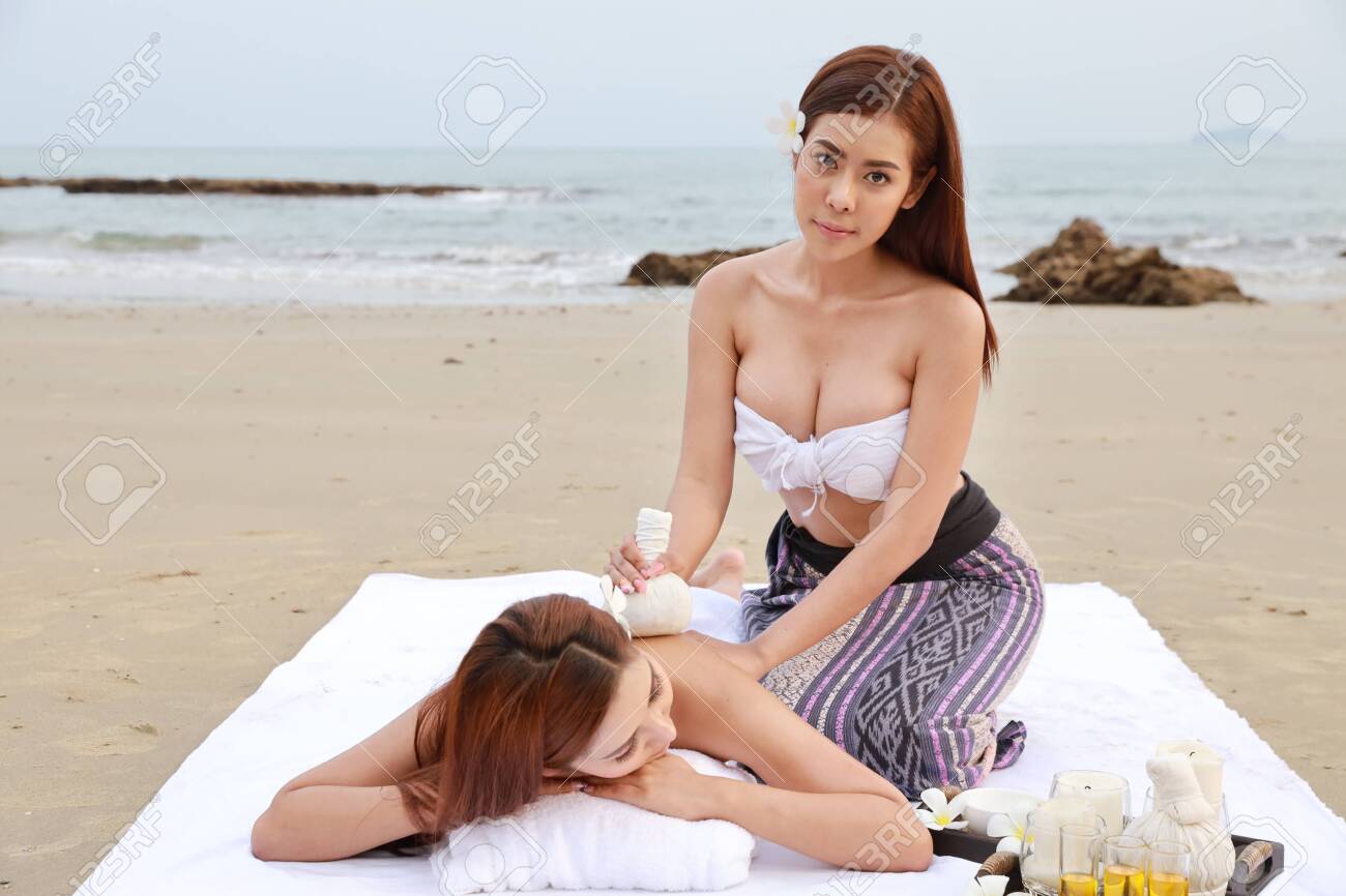 sexy asian oil massage