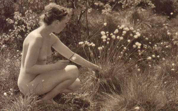 Nude At Garden gif elena