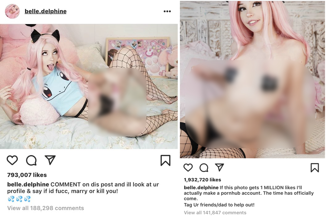 chandana gopal recommends belle delphine nude videos pic