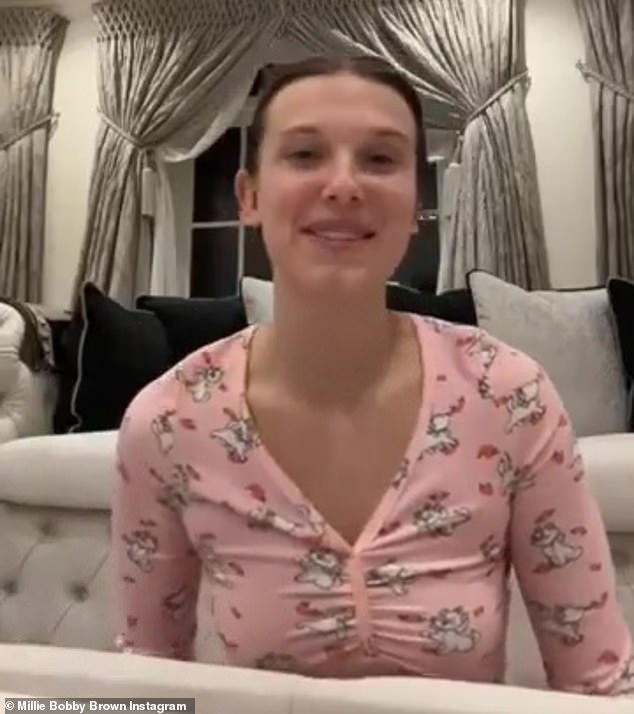 Best of Millie bobby brown braless