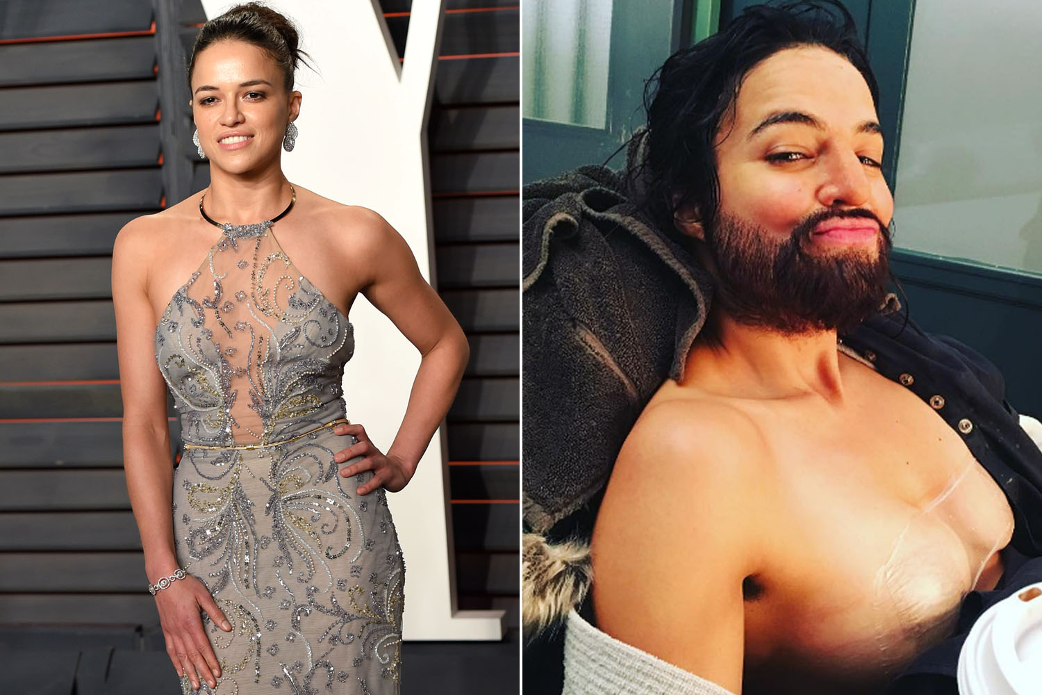 michelle rodriguez titties