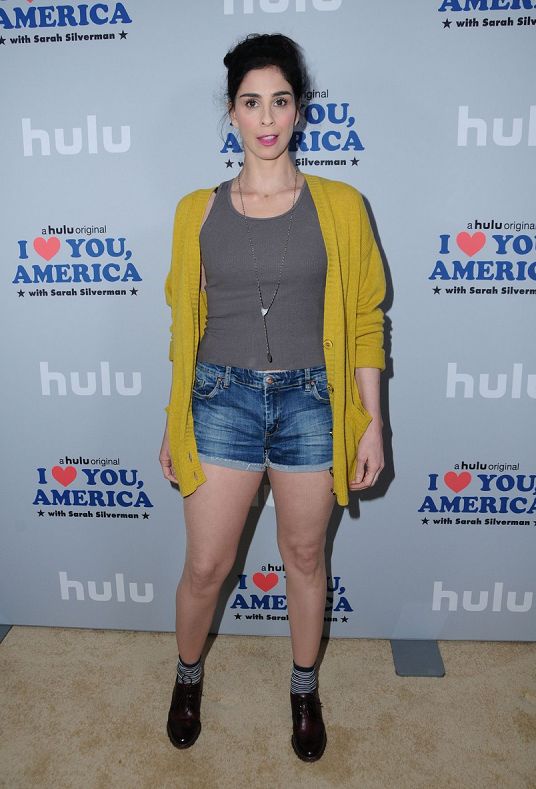 belinda halls share sarah silverman legs photos