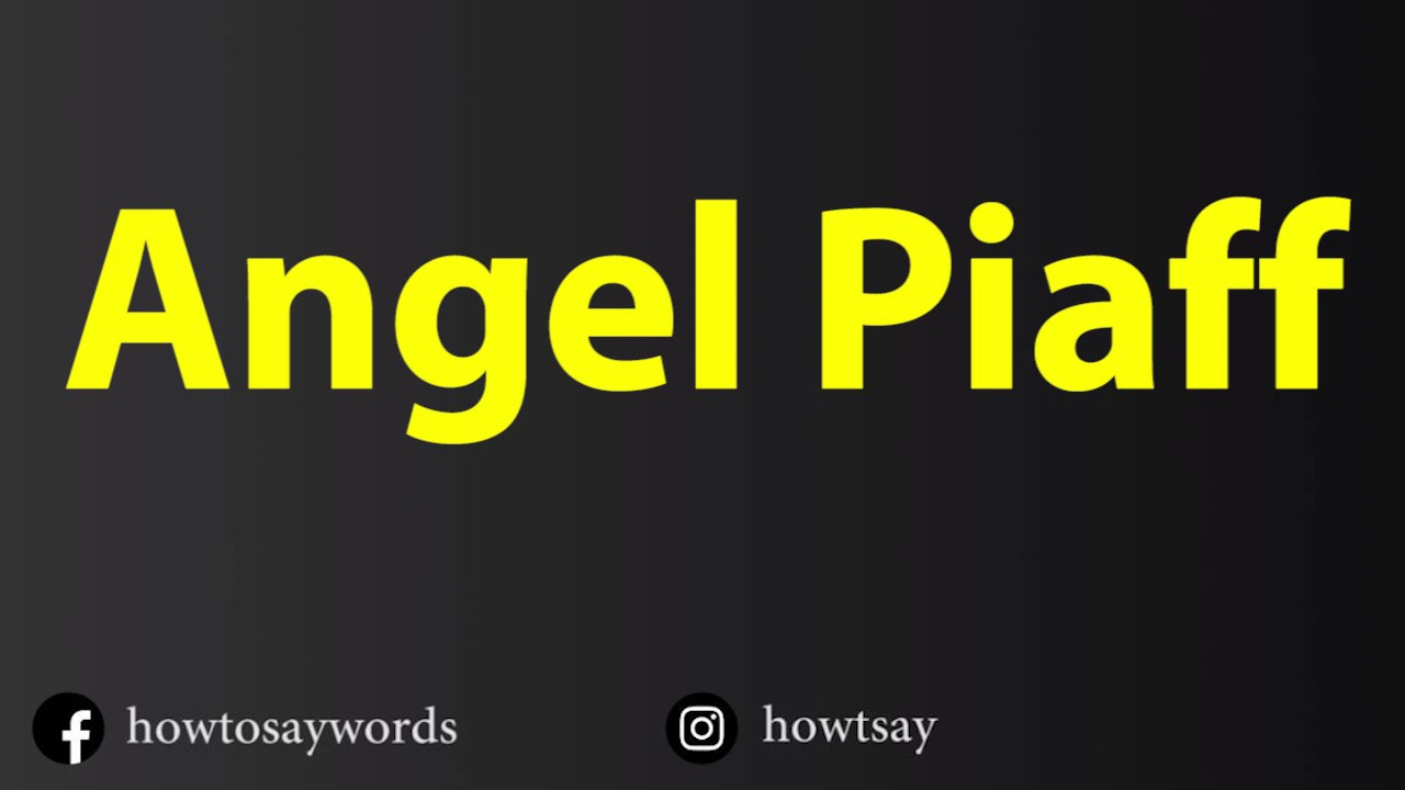 butch laing recommends Angel Piaff