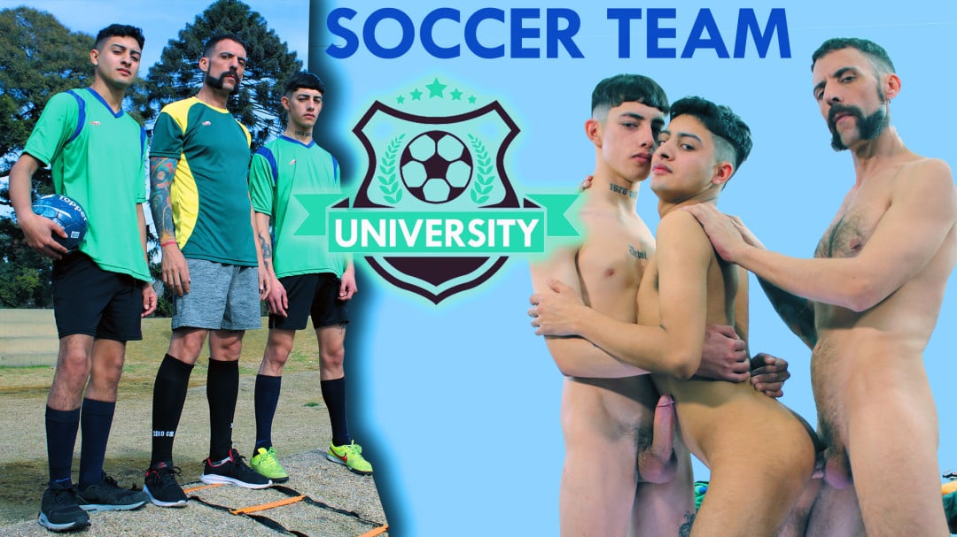 Best of Soccer team gangbang