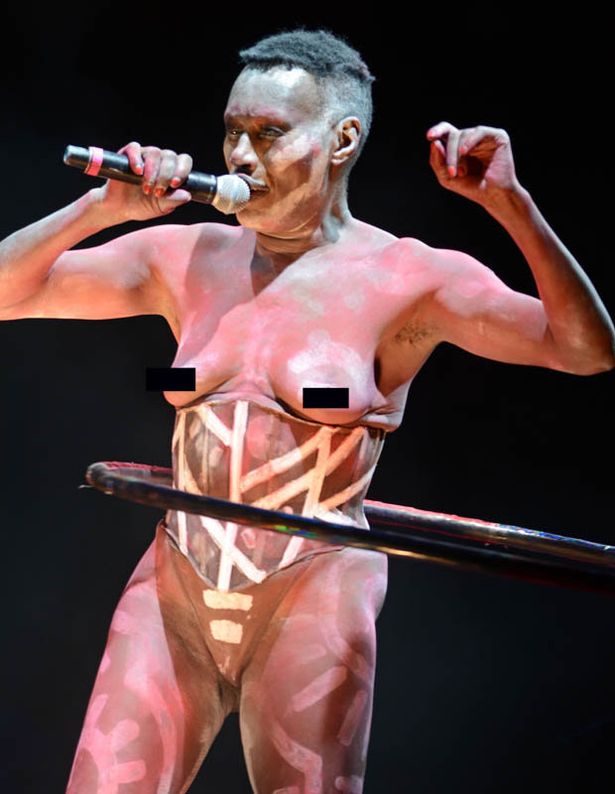 debbie poile recommends Grace Jones Nude