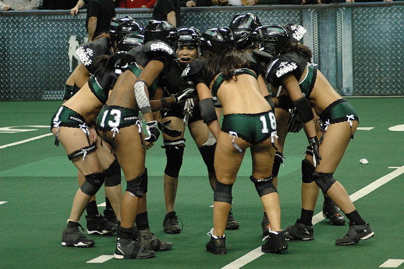 ashton delany recommends Lingerie Football Naked