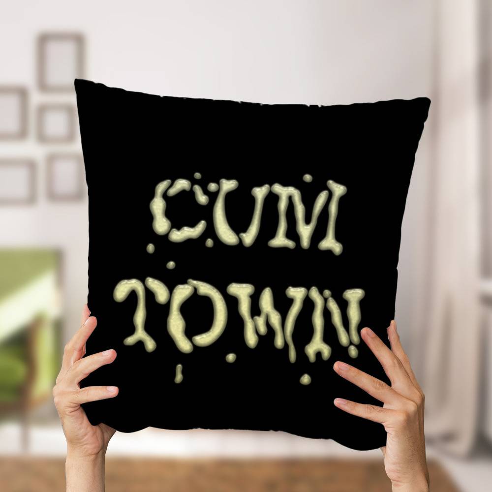 cumming on pillow