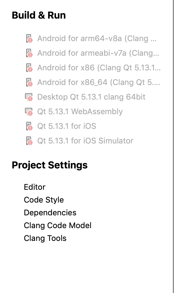 project qt android