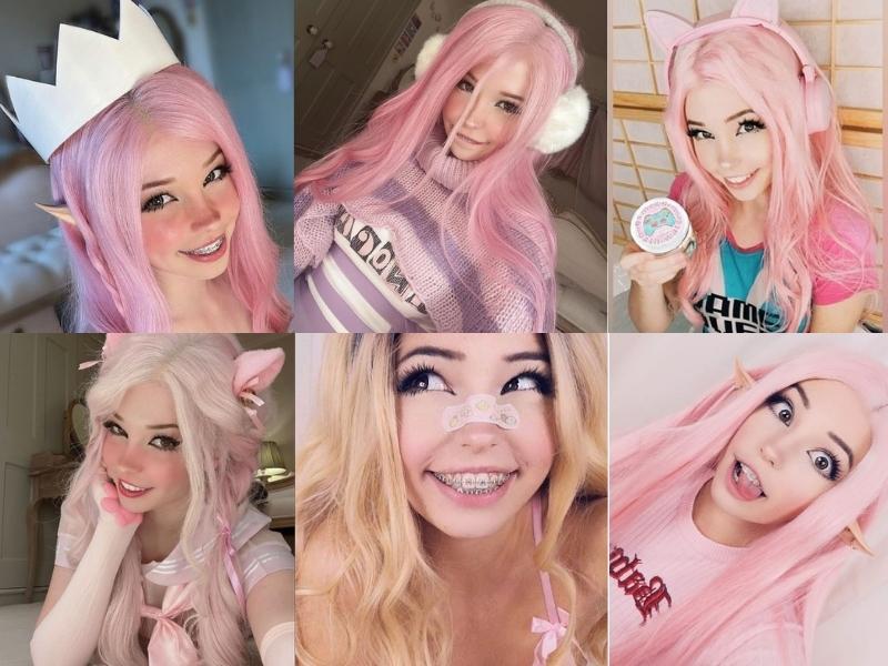 danny fishman recommends Belle Delphine Look Alike