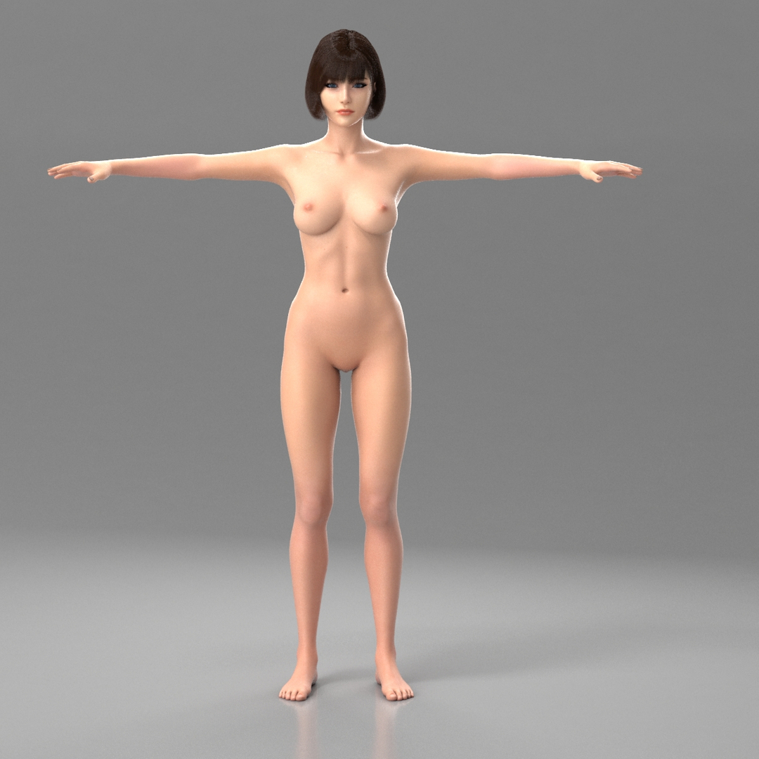 dane seitz recommends nude woman 3d model pic