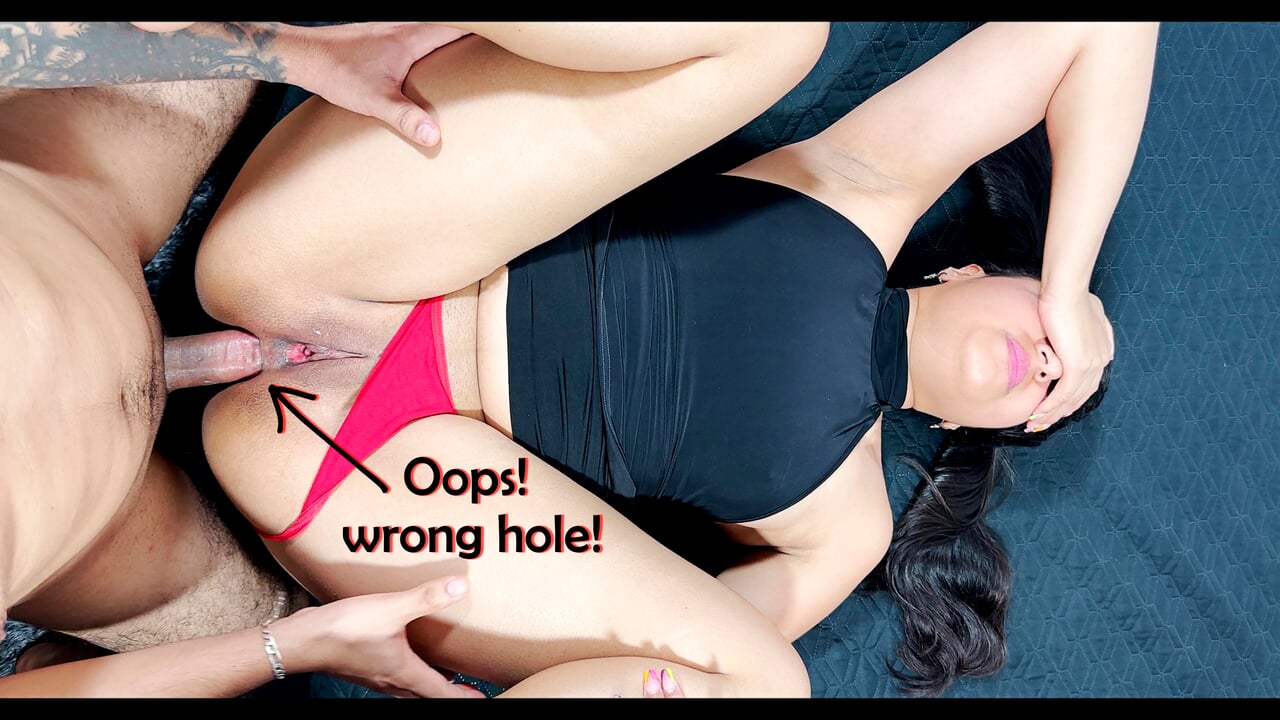 candice shah recommends opps wrong hole pic