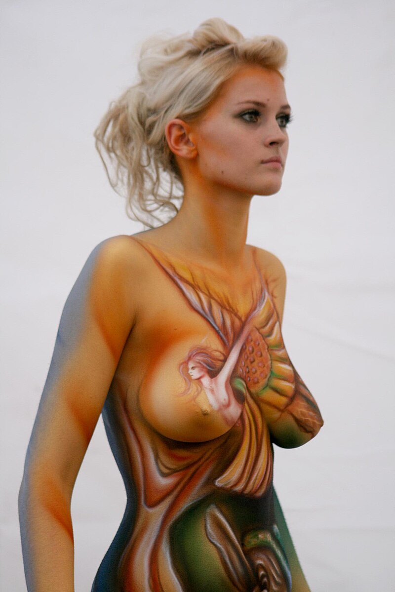 brian shor recommends Body Painting Nude