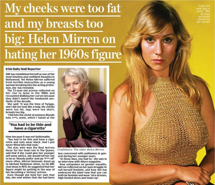 becky loveland recommends helen mirren breasts pic