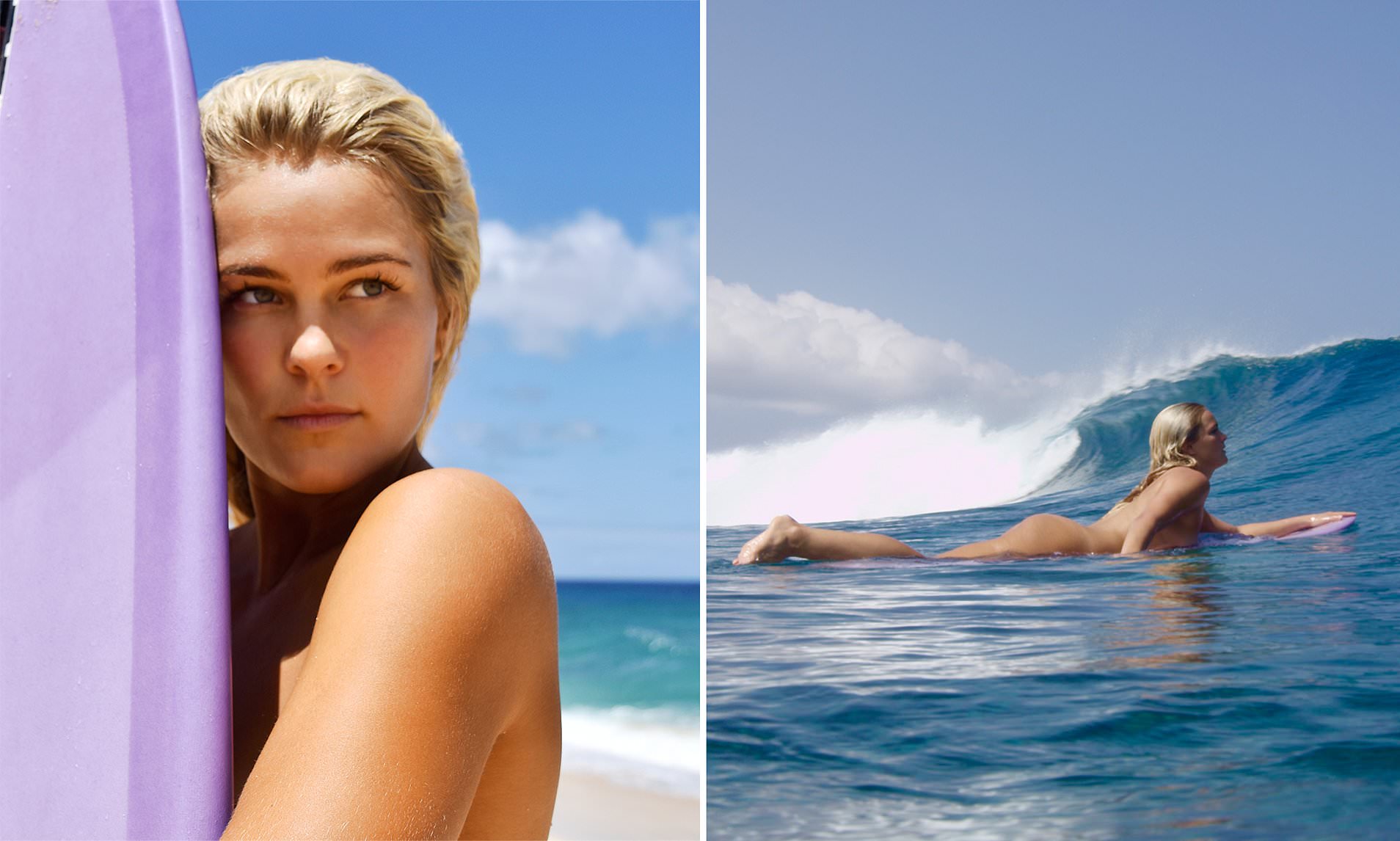 andrea gordon recommends Women Naked Surfing