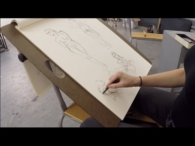 alex dajia recommends nude art class video pic