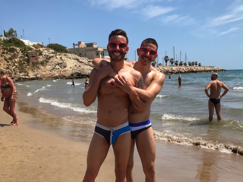 brad u add barcelona clothing optional beaches photo