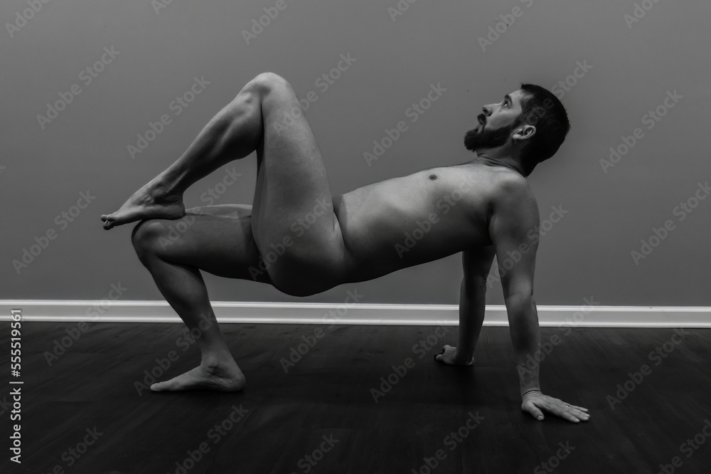 Best of Yoga poses in the nude