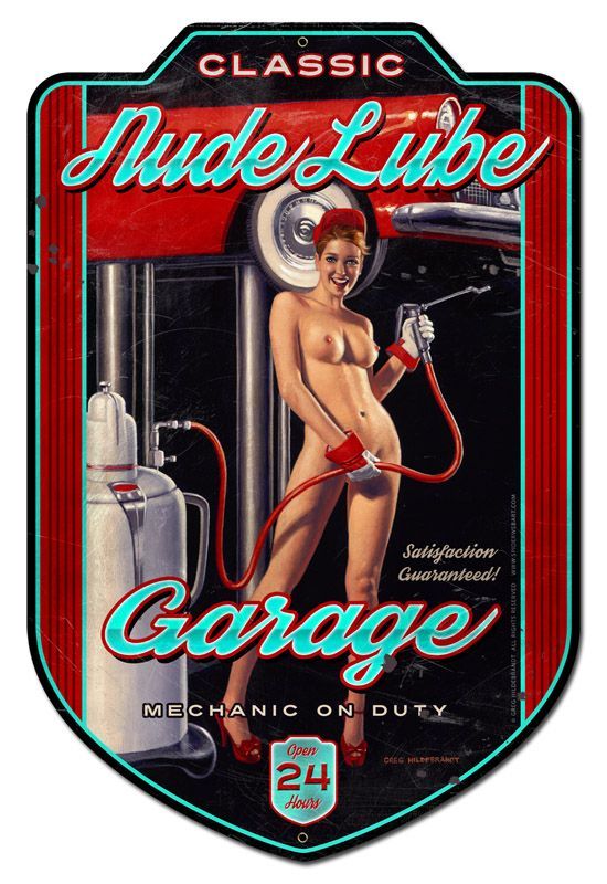 dana dinger add nude in the garage photo