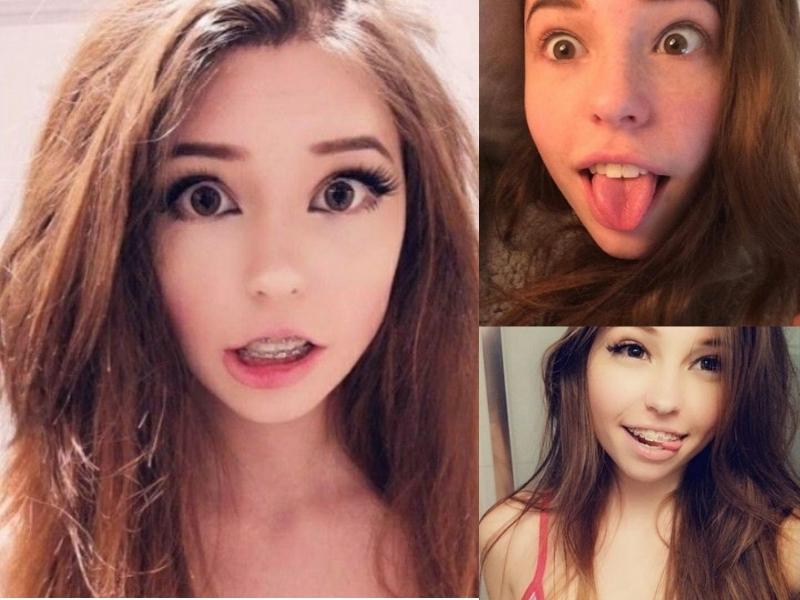 dark song recommends belle delphine look alike pic