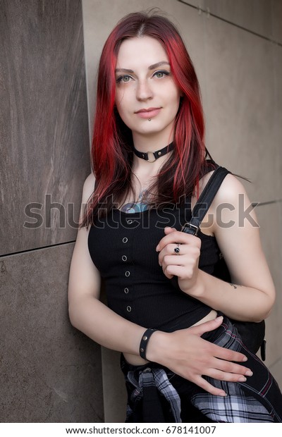 ahmad kmail recommends red haired goth pic