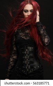 Best of Red haired goth