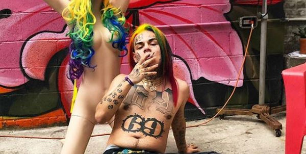 6ix9ine Porn Video applause gif