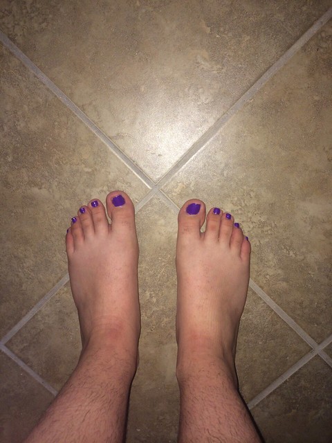 doug shontz add photo purple toes footjob