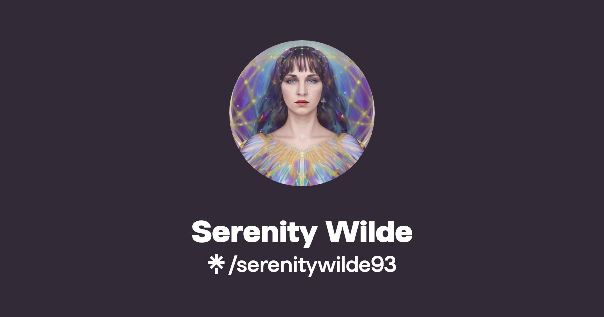 allan ligsay recommends Serenity Wilde