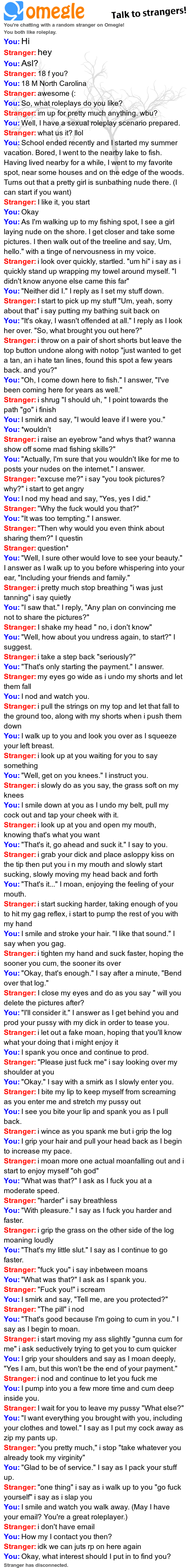 omegle sexchat