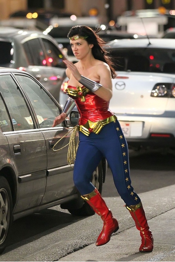 alicia spence add photo wonder woman camel toe