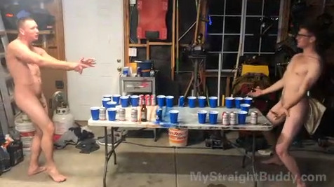 strip beer pong porn