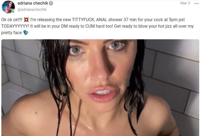 daniel ashley smith add adriana chechik onlyfans solo photo