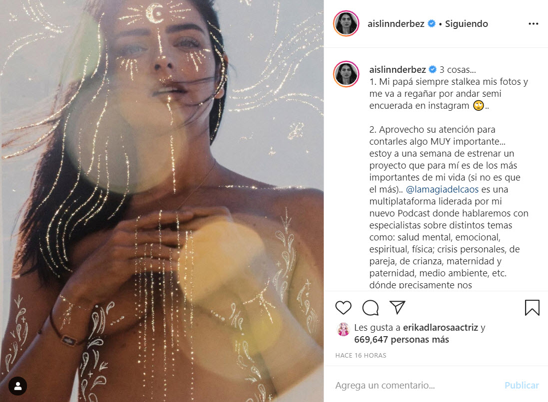 cynthia m woods recommends aislinn derbez nude pic