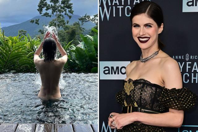 brandon yearby recommends Alexandra Daddario Posed Buck Naked On Ig