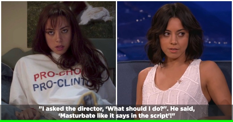 abigail pangan recommends aubrey plaza masturbates pic