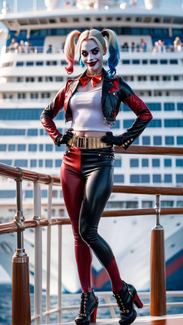 andra avram recommends harley quinn feet tickled pic