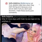 ashley gillo recommends bella delphine sextape pic