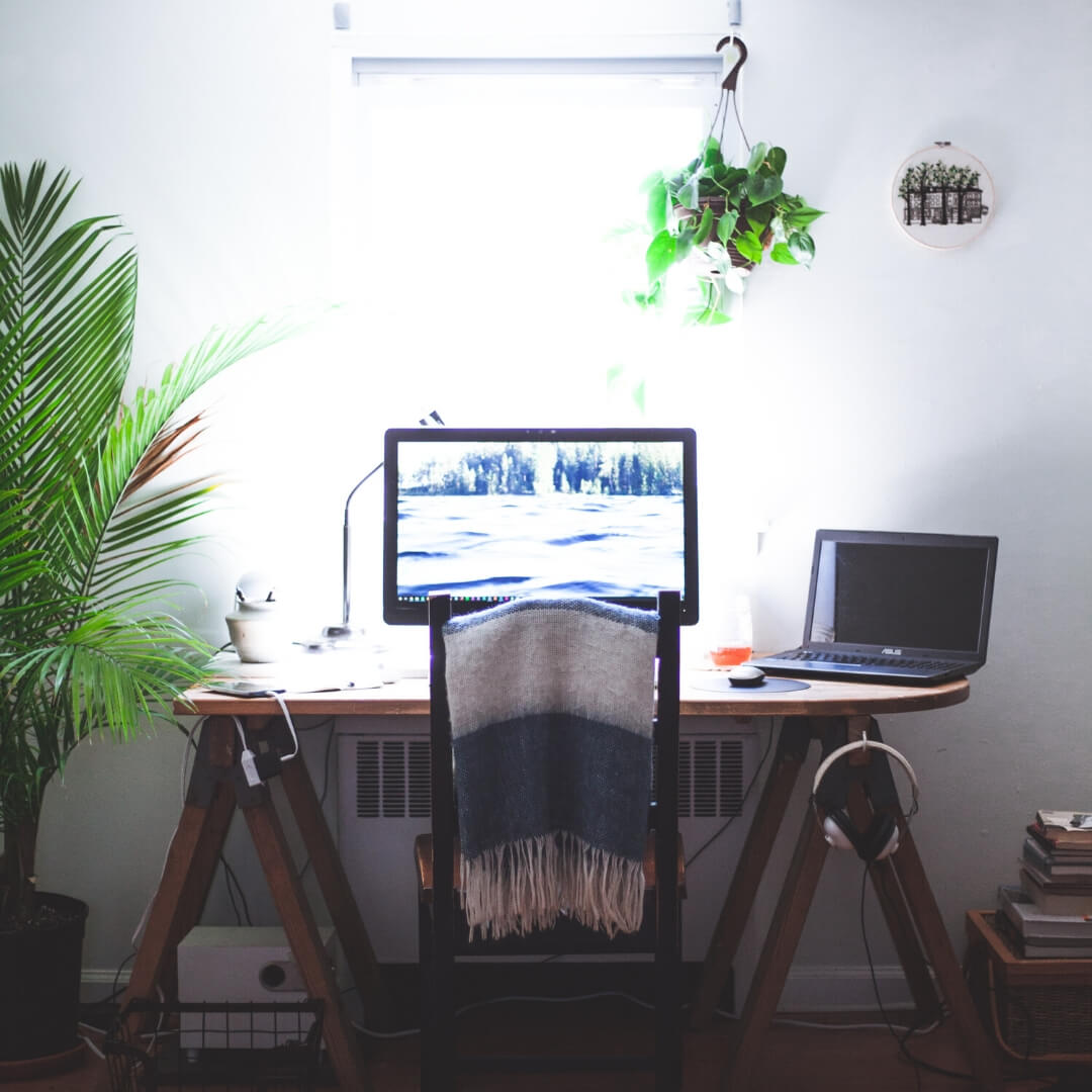 office desk porn