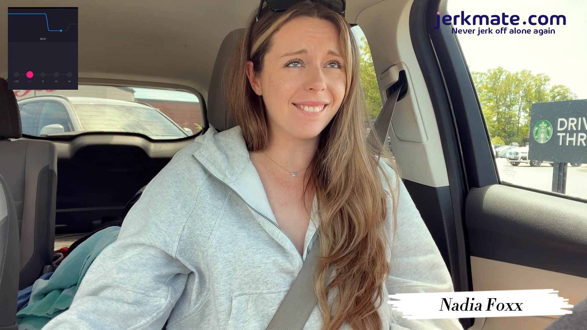 charlotte duvall recommends Nadia Foxx Drive Thru