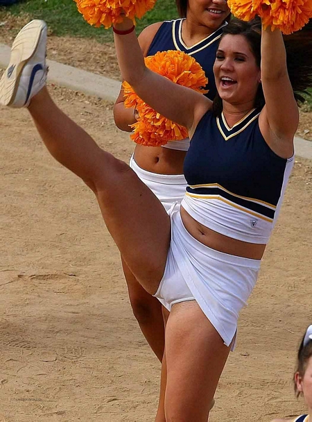 adrian pletea recommends cheerleaders with no panties pic