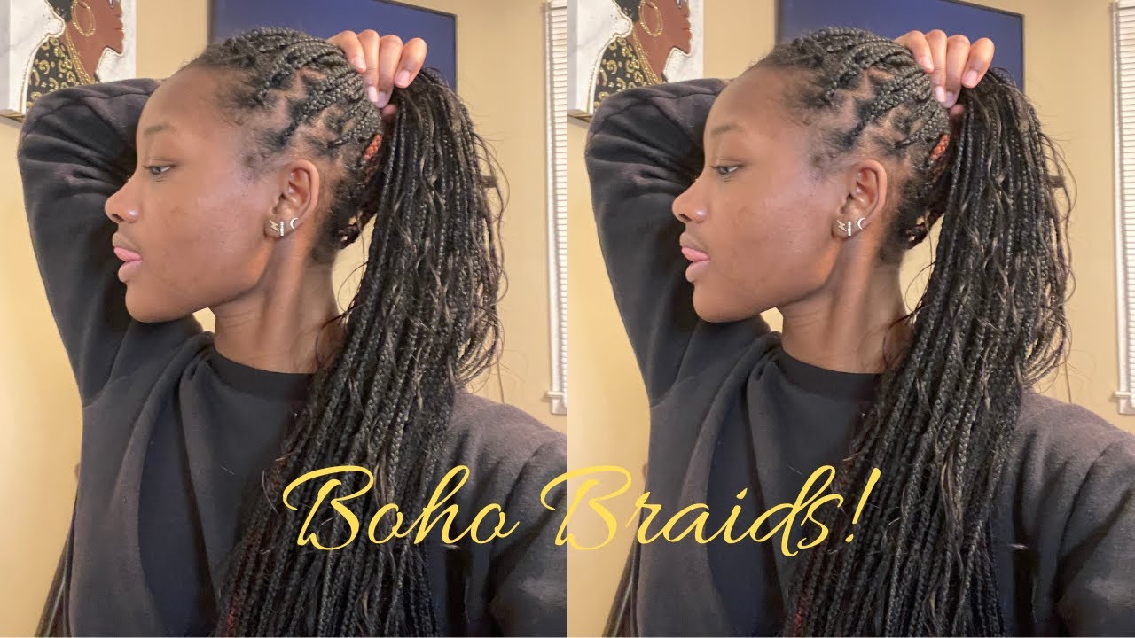 Ryan Destiny Braids schaut zu