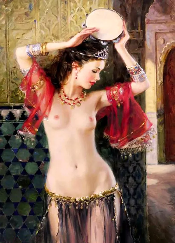 Naked Belly Dancers z henti