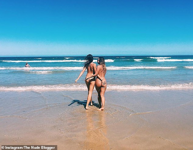 alina simona share friends naked at beach photos