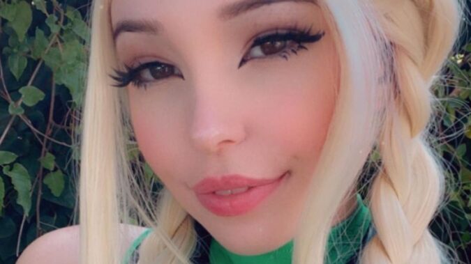 borgy escarda recommends belle delphine look alike pic