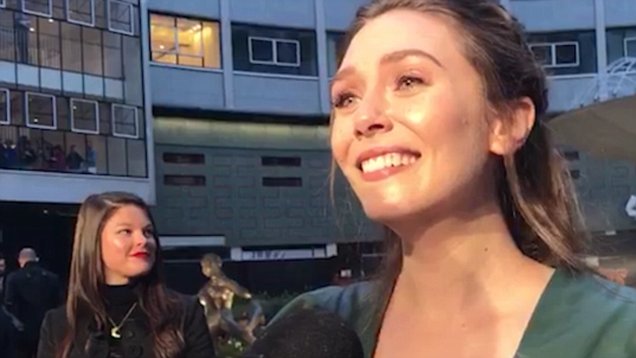 betty villalba recommends elizabeth olsen big boobs pic