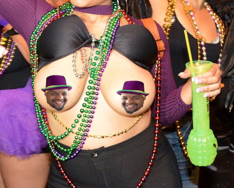 debbie cleghorn recommends Mardi Gras Tits