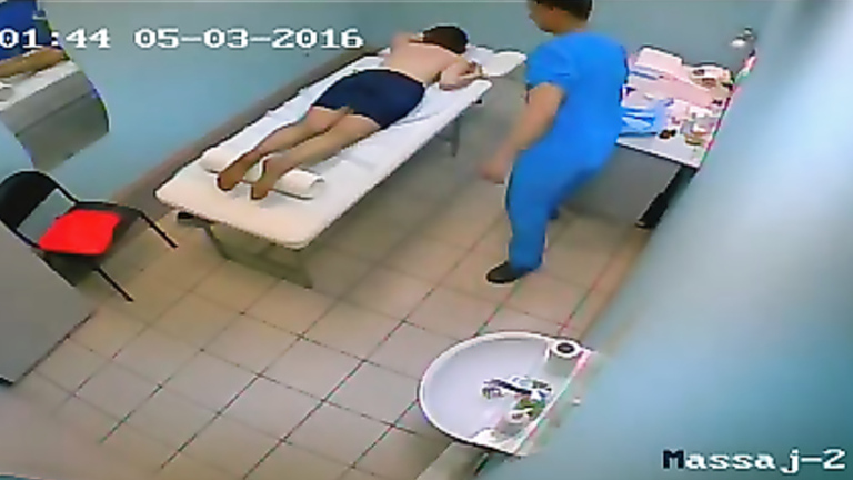 hidden camera in massage parlour