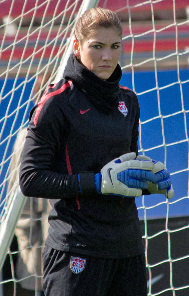 cathy mccarney recommends hope solo vagina pic