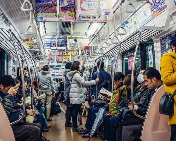 Japanese Subway Groping massage clit