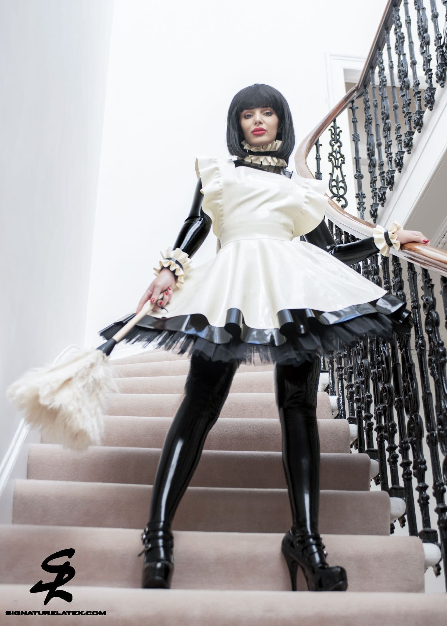 ashley dabney recommends Latex Maid